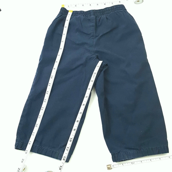 FADED GLORY Relax Fit Pants Comfort Lining DkBlue - Picture 3 of 5